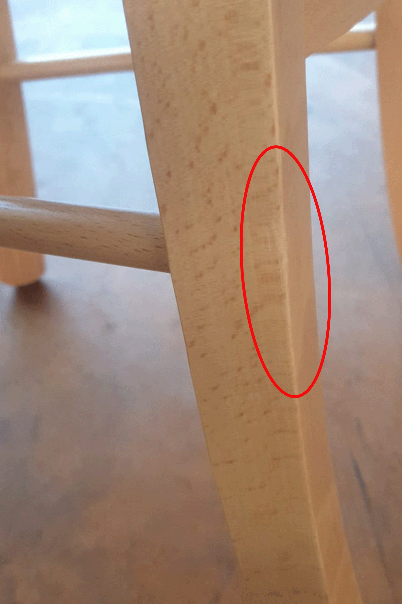 Stock second choice chair model 14 natural color straw seat