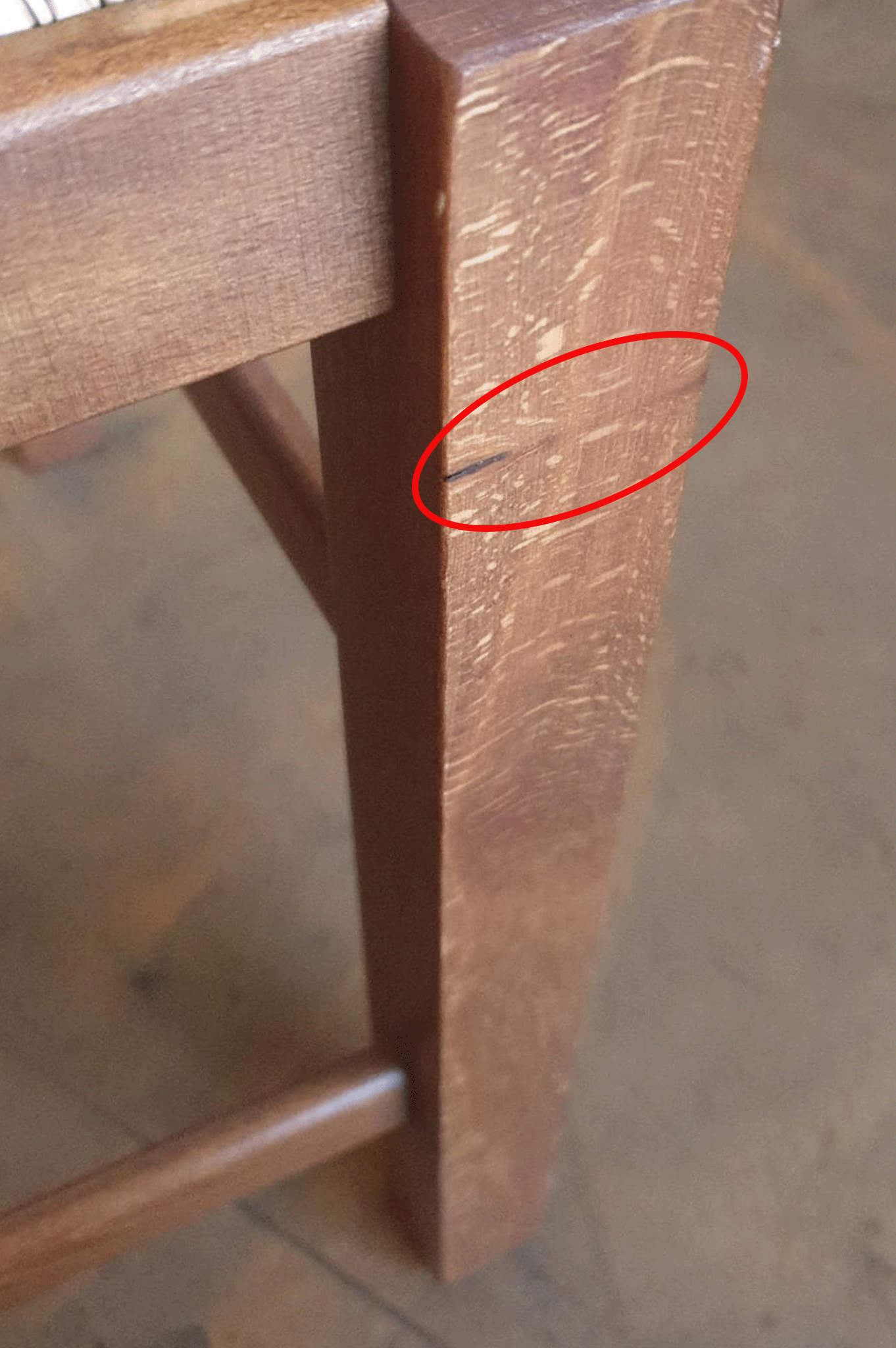 Stock second choice chair model 21 light walnut color 110 straw seat