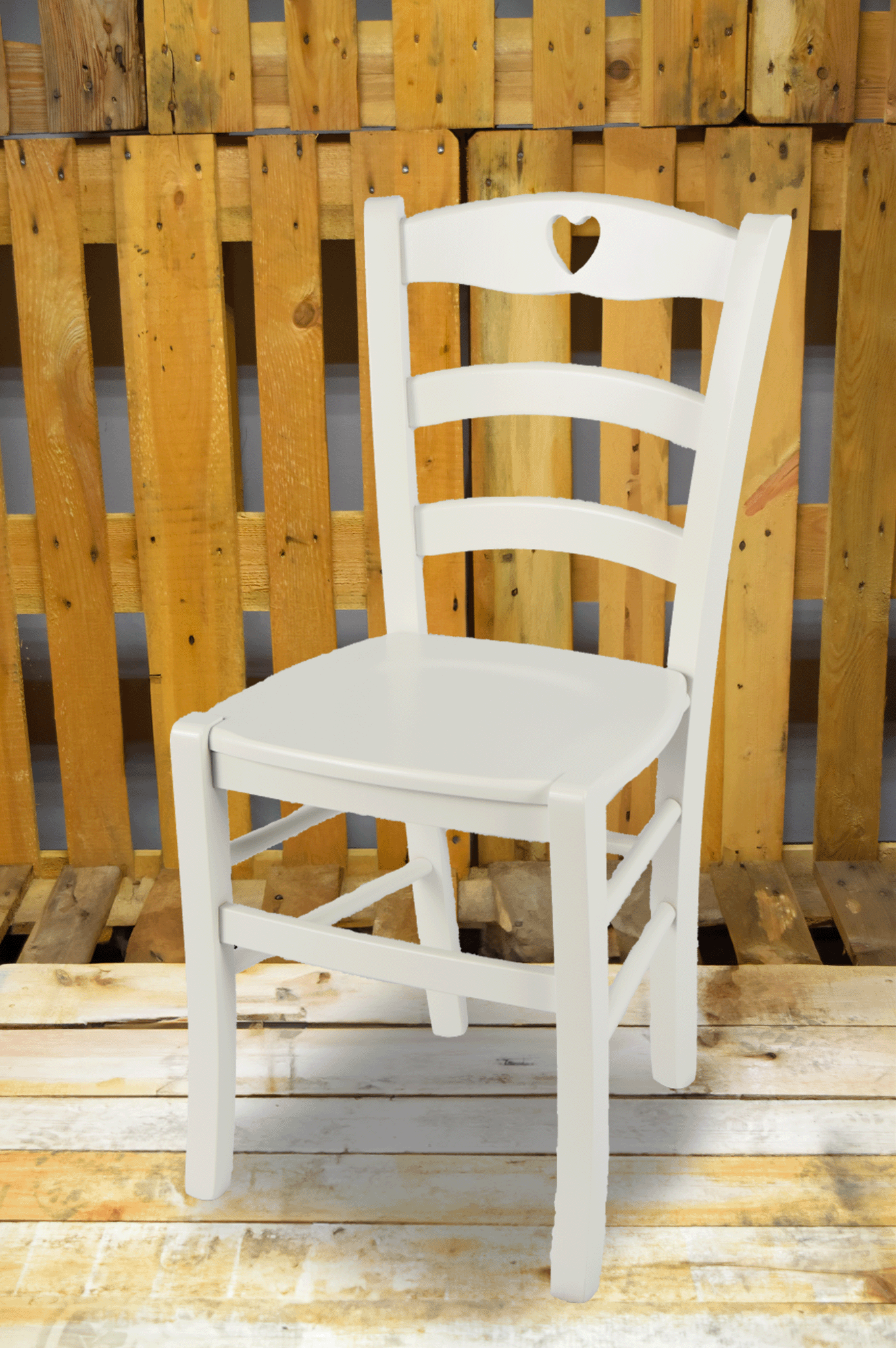 Stock second choice chair model 25 ice white color wooden seat