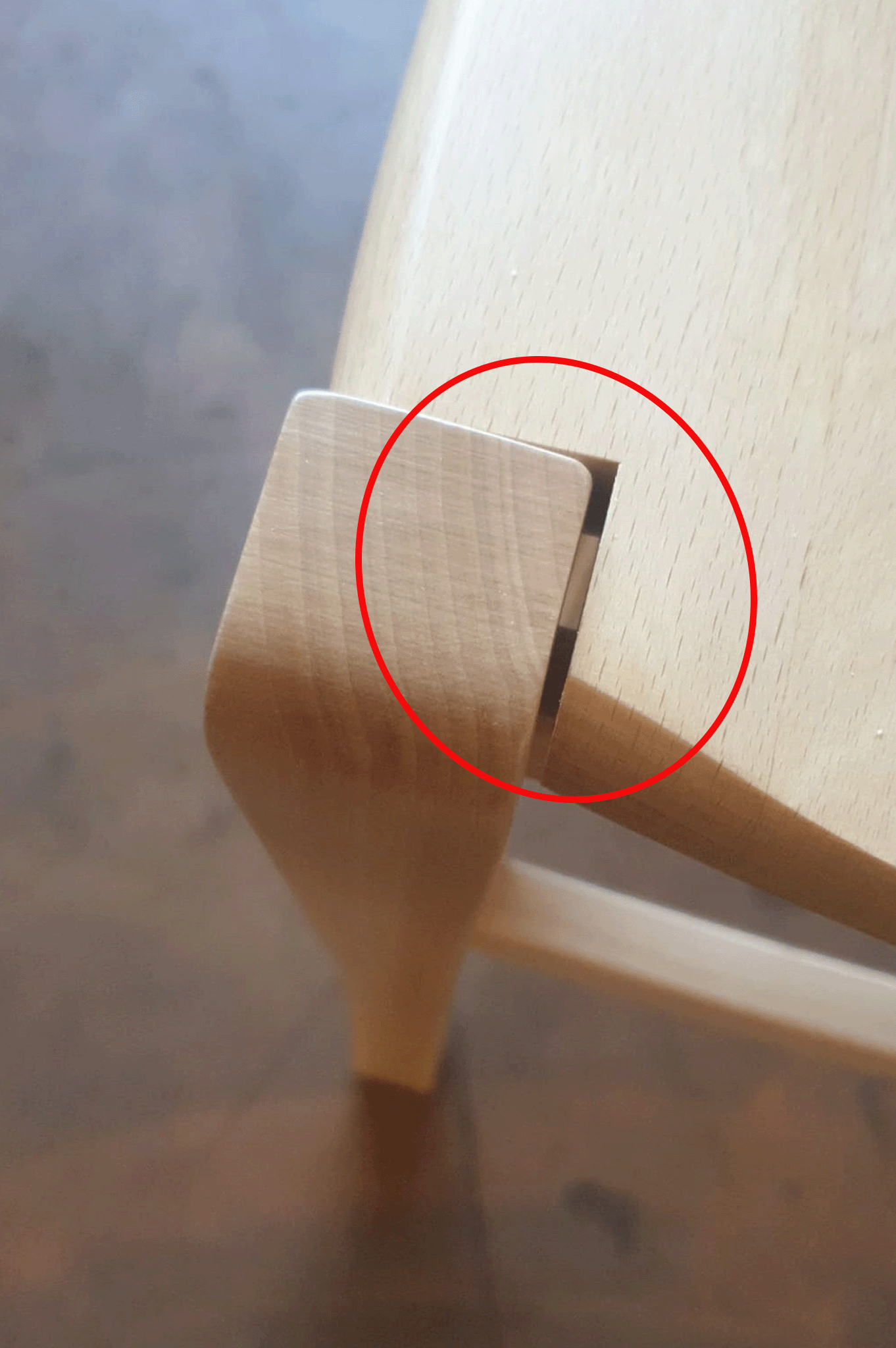 Stock second choice chair model 25 natural color wooden seat