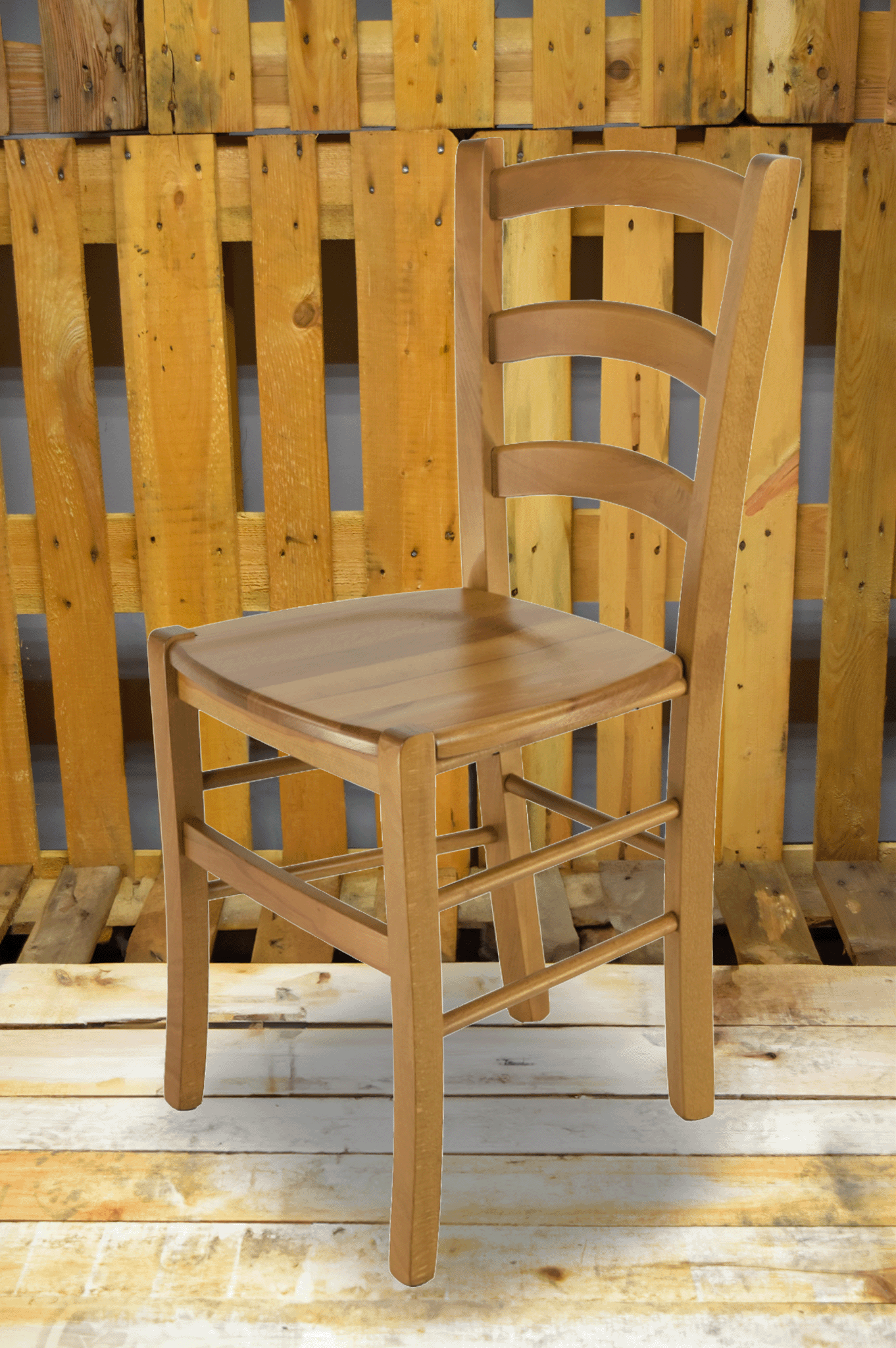Stock second choice chair model 14 oak color wooden seat