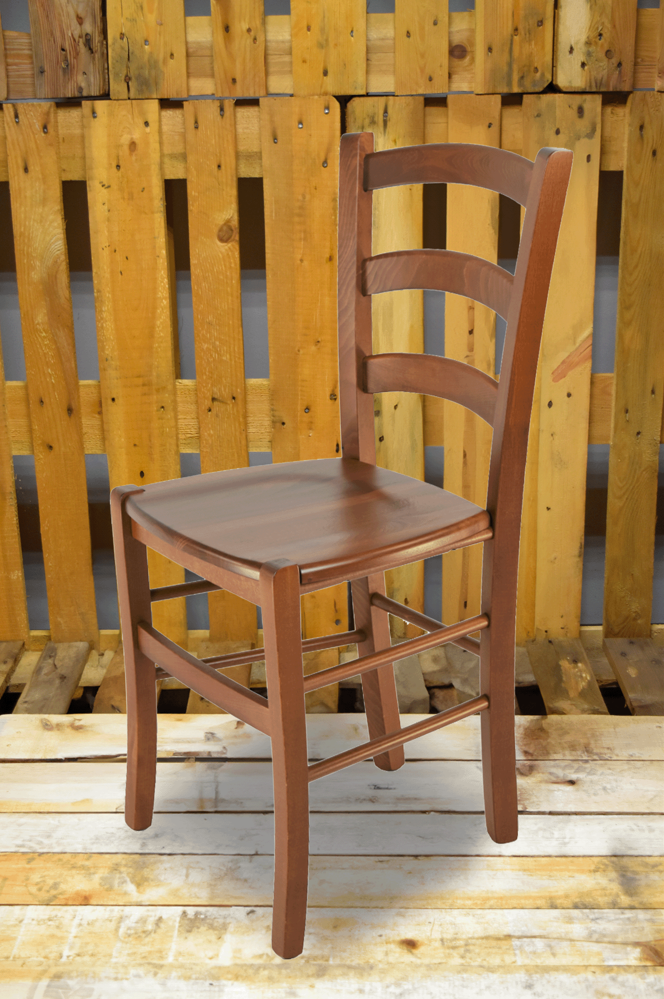 Stock second choice chair model 14 walnut color 110 wooden seat