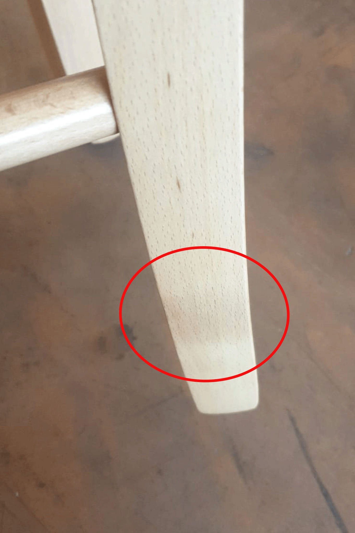 Stock second choice chair model 33 natural color straw seat