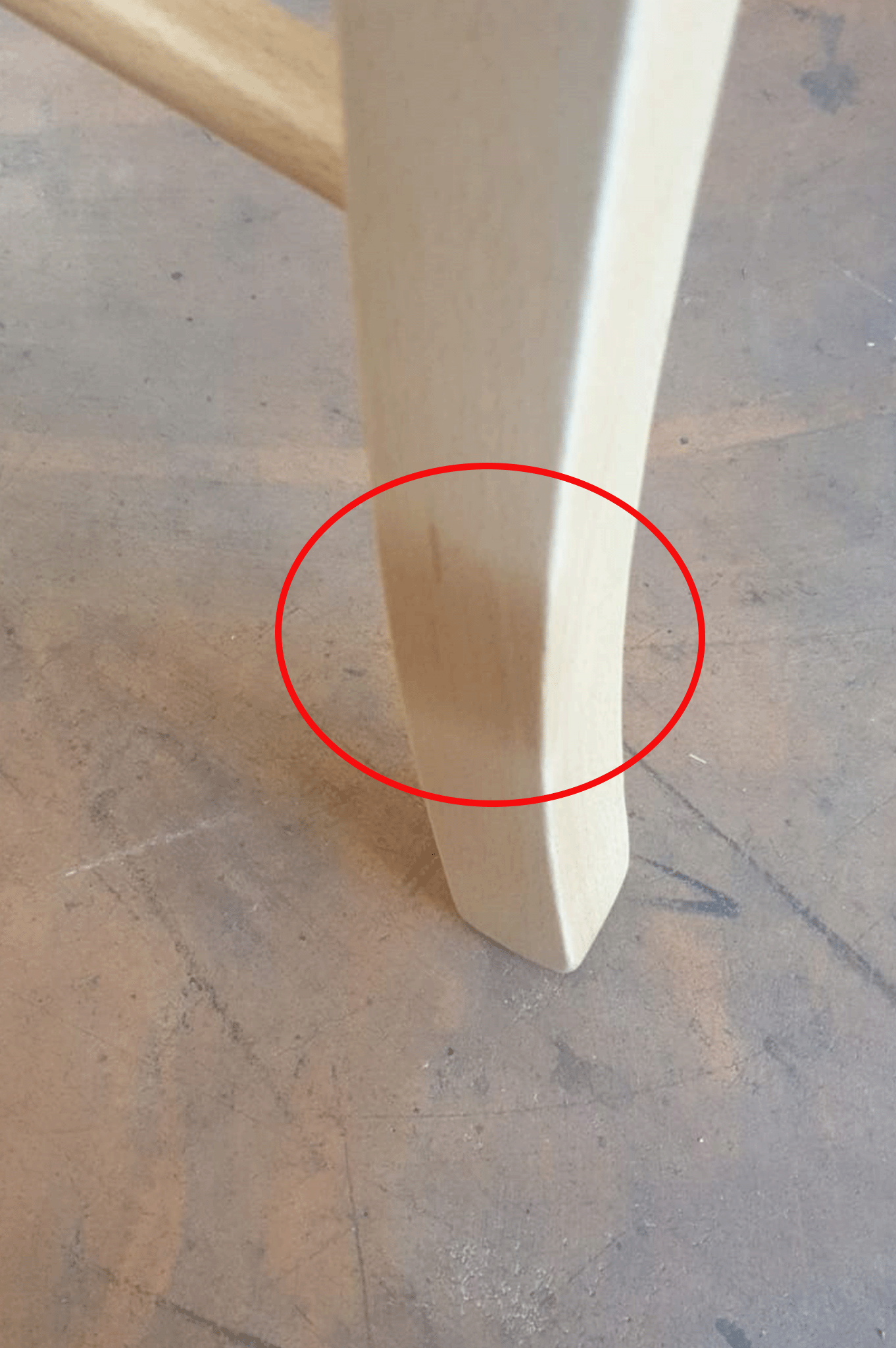 Stock second choice chair model 33 natural color straw seat