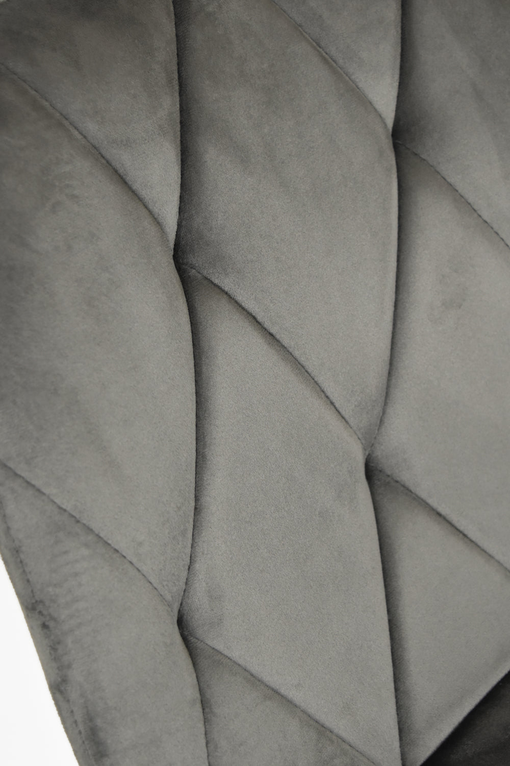 Outlet chair model 94 upholstered in dark grey velvet