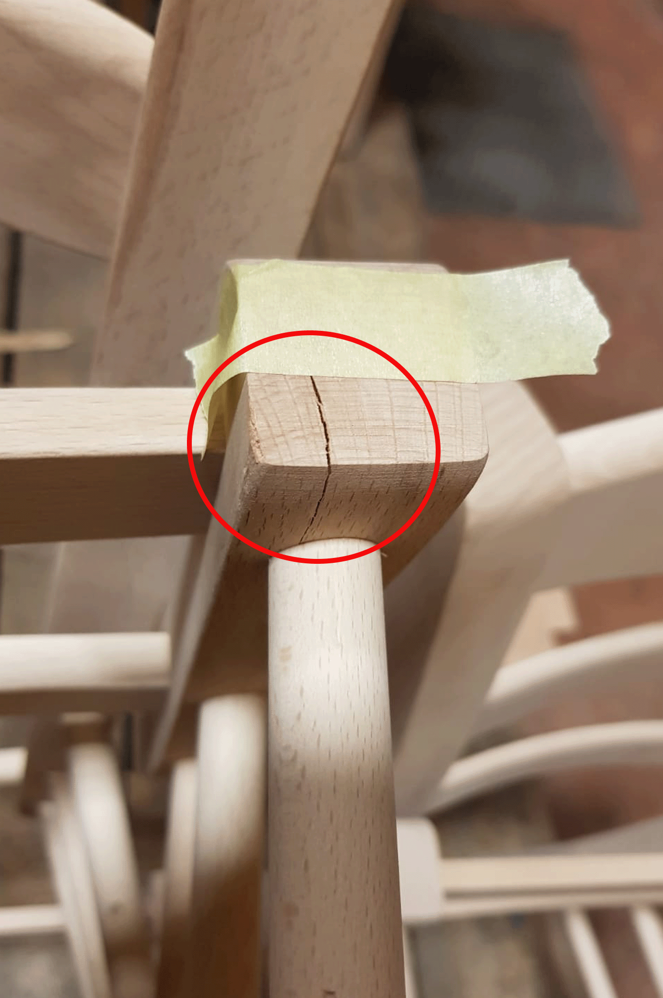 Stock second choice chair model 25 raw straw seat