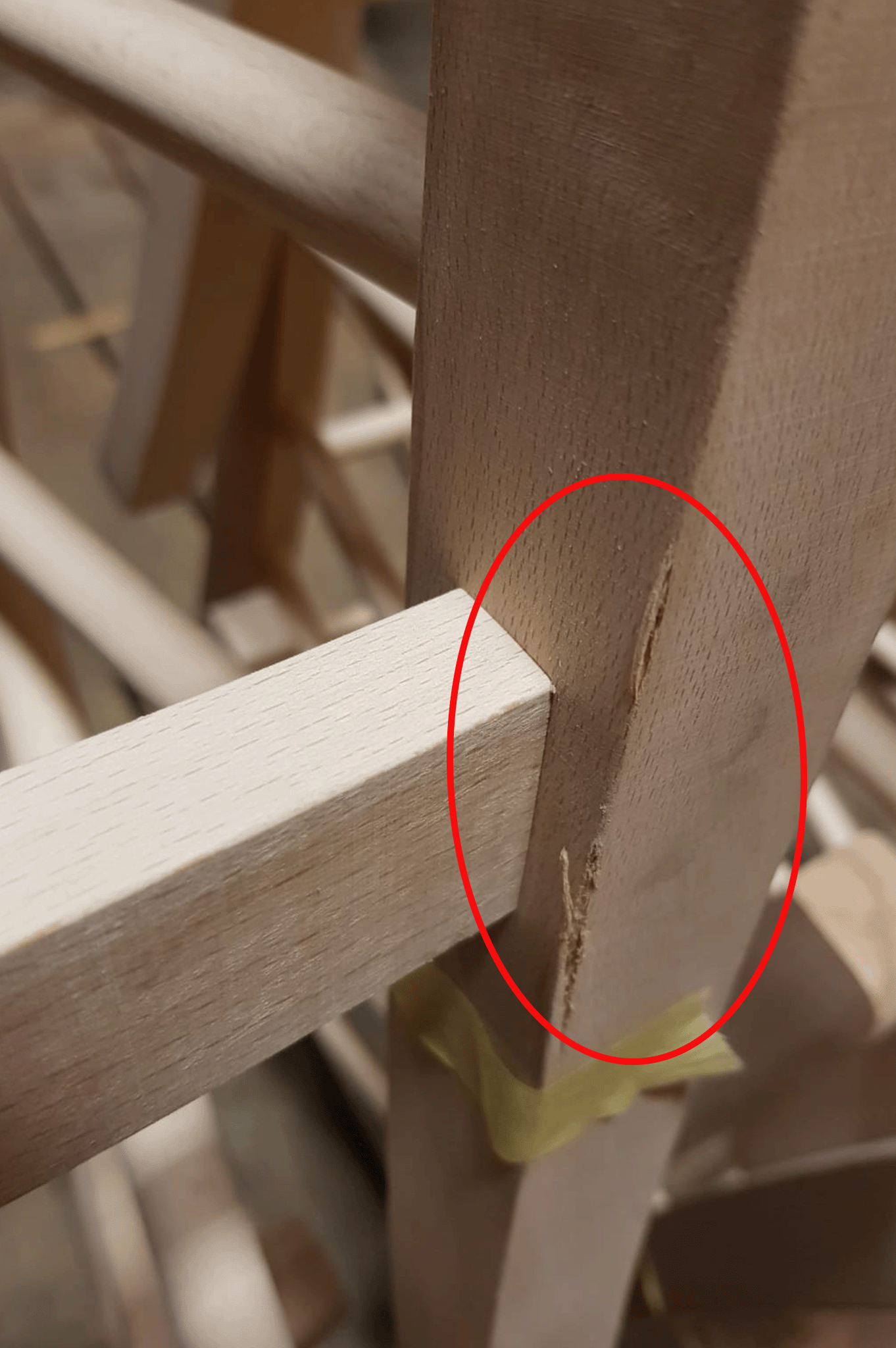 Stock second choice chair model 25 raw straw seat