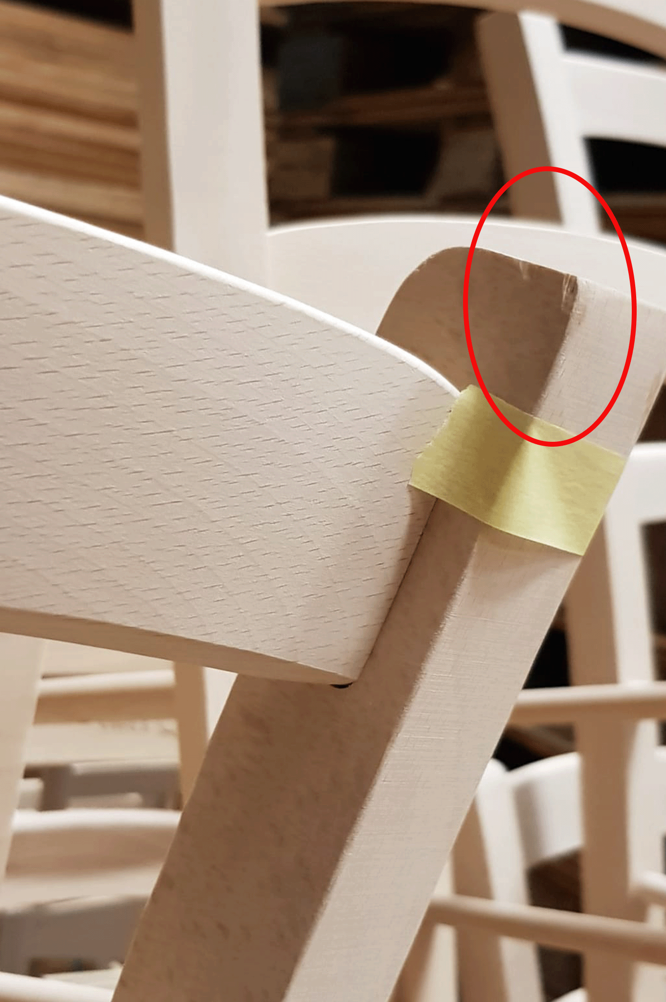 Stock second choice chair model 14 raw straw seat