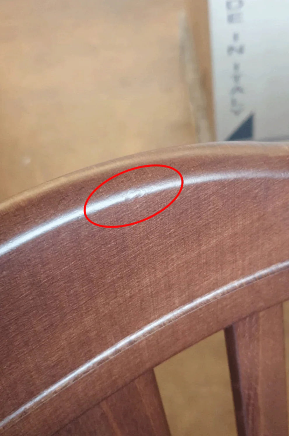 Stock sedia seconda scelta modello 21 colore noce chiaro 110 seduta in legno
