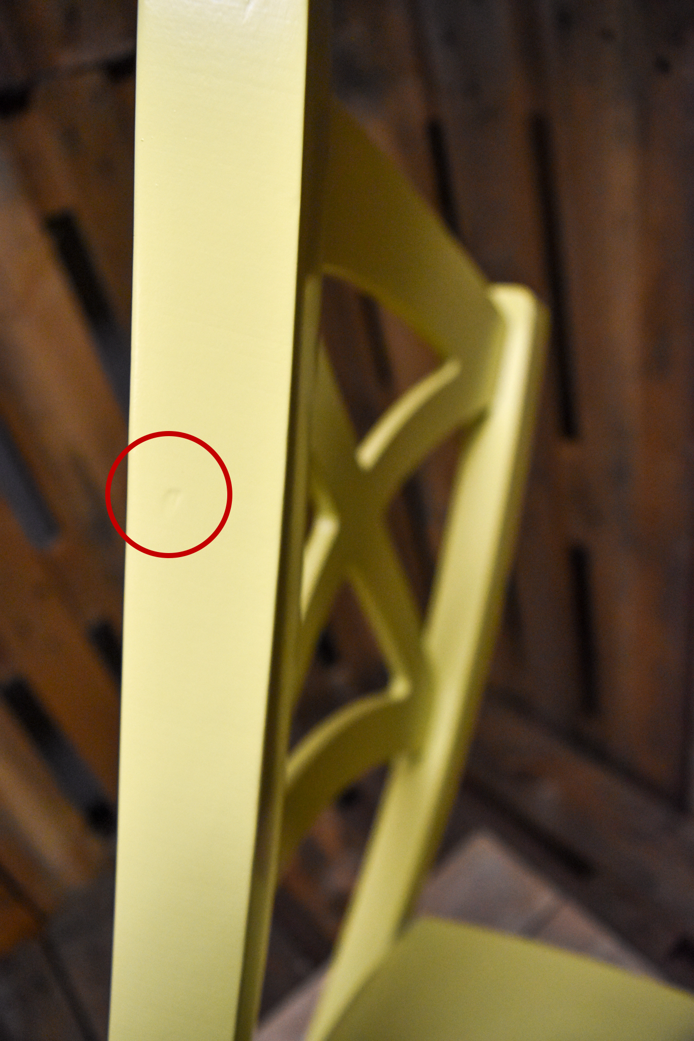Stock sedie outlet modello 33 colore giallo seduta in legno
