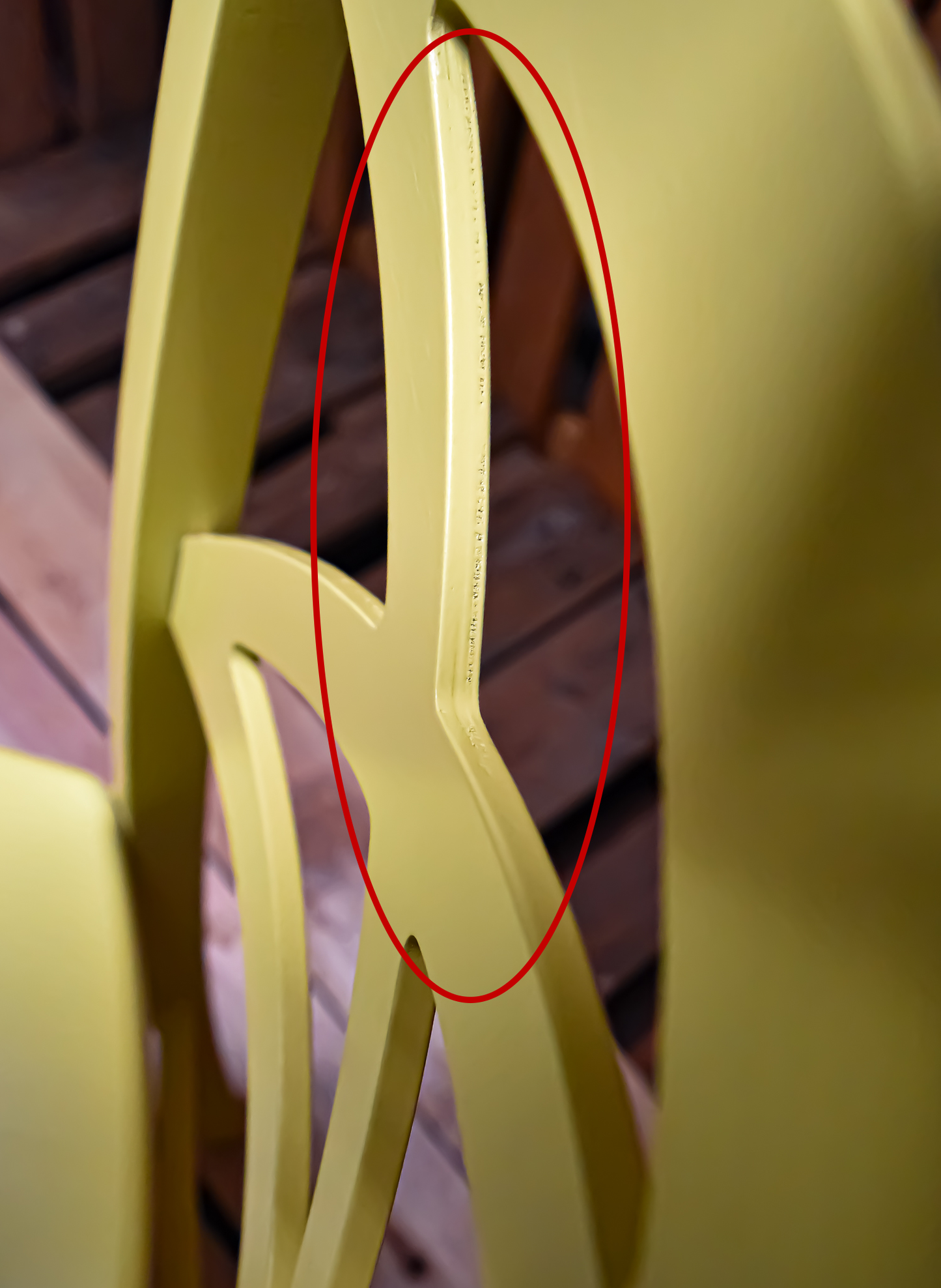 Stock chairs model 33 yellow color wooden seat