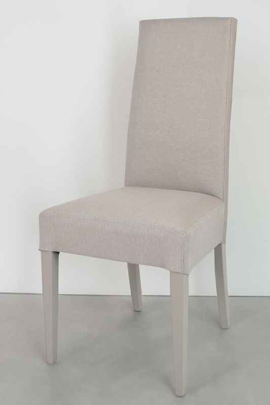 Outlet chair model 36 upholstered in chamois fabric